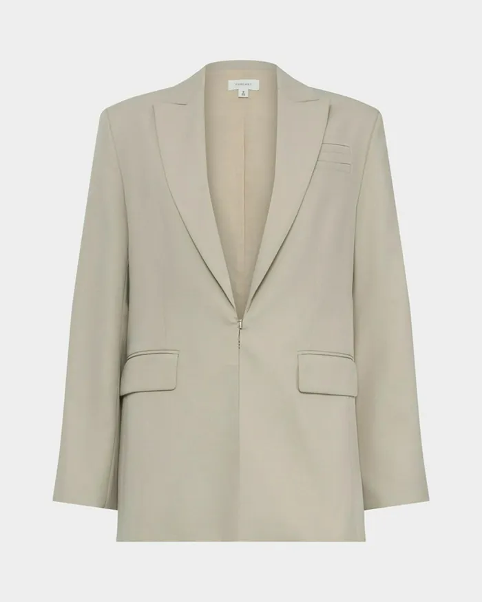 Forcast Sonique Tailored Blazer Sandblack Women Jackets and Blazers