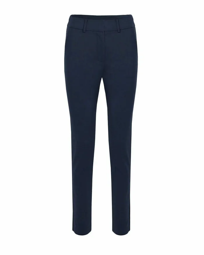 Forcast Stella Tall Trousers Navyblack Women HighWaisted Pants