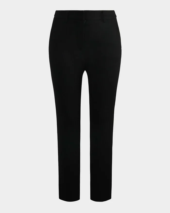Forcast Sutton Slim Pant Black Women Cropped Pants