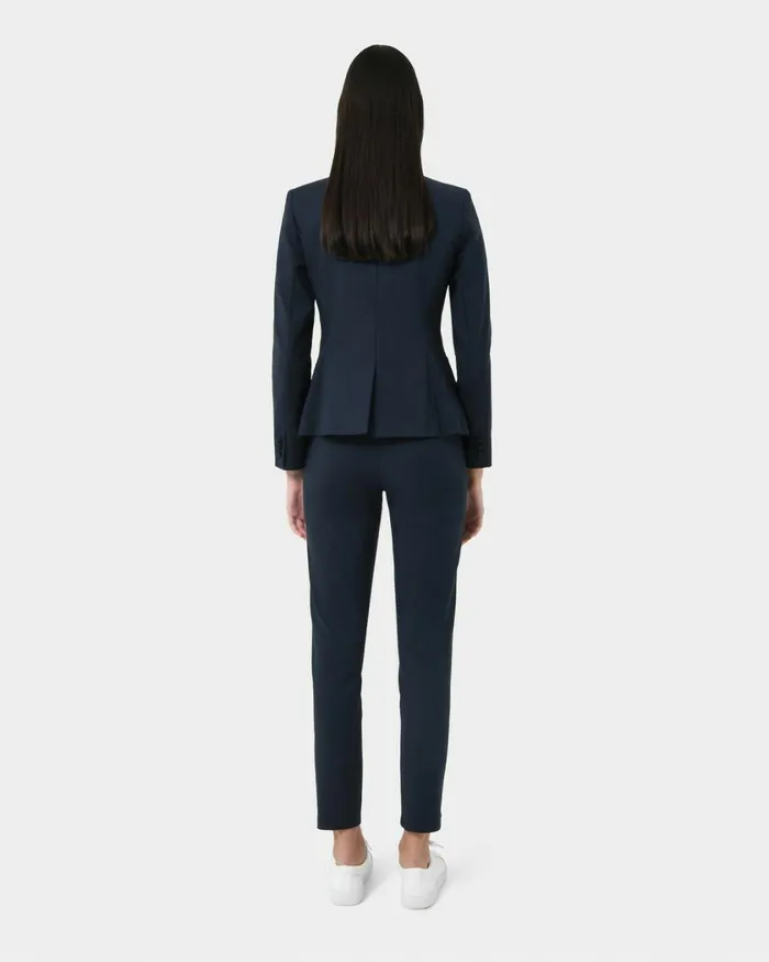 Forcast Taylor 2 Suit Jacket Stonenavylight Greyblack Women Jackets and Blazers