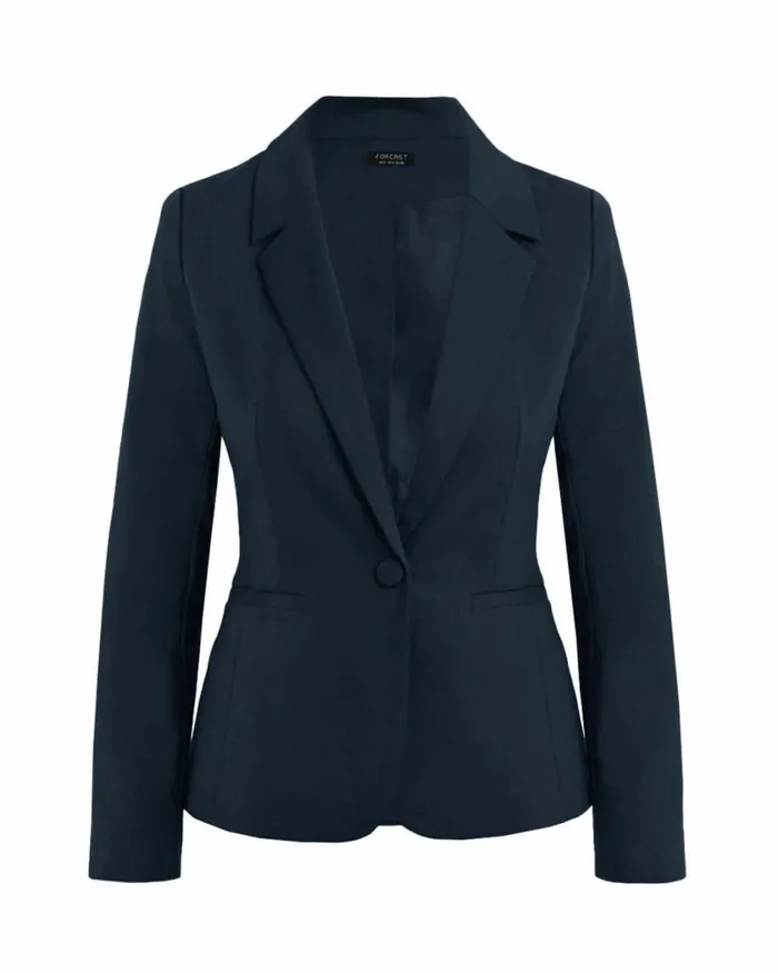 Forcast Taylor 2 Suit Jacket Stonenavylight Greyblack Women Jackets and Blazers