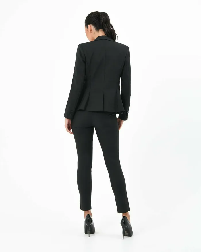 Forcast Taylor 2 Suit Jacket Stonenavylight Greyblack Women Jackets and Blazers