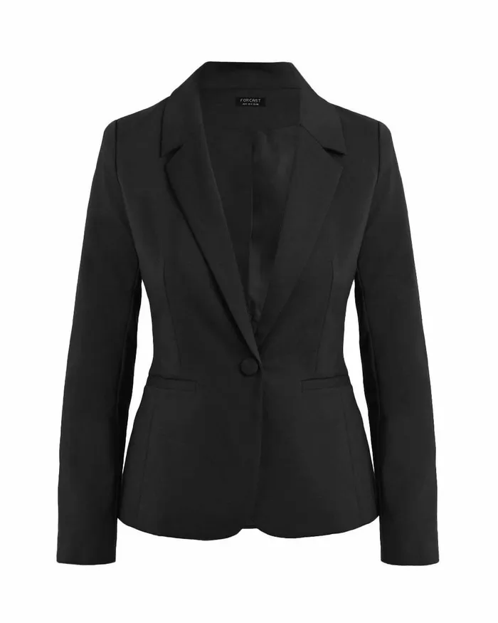 Forcast Taylor 2 Suit Jacket Stonenavylight Greyblack Women Jackets and Blazers