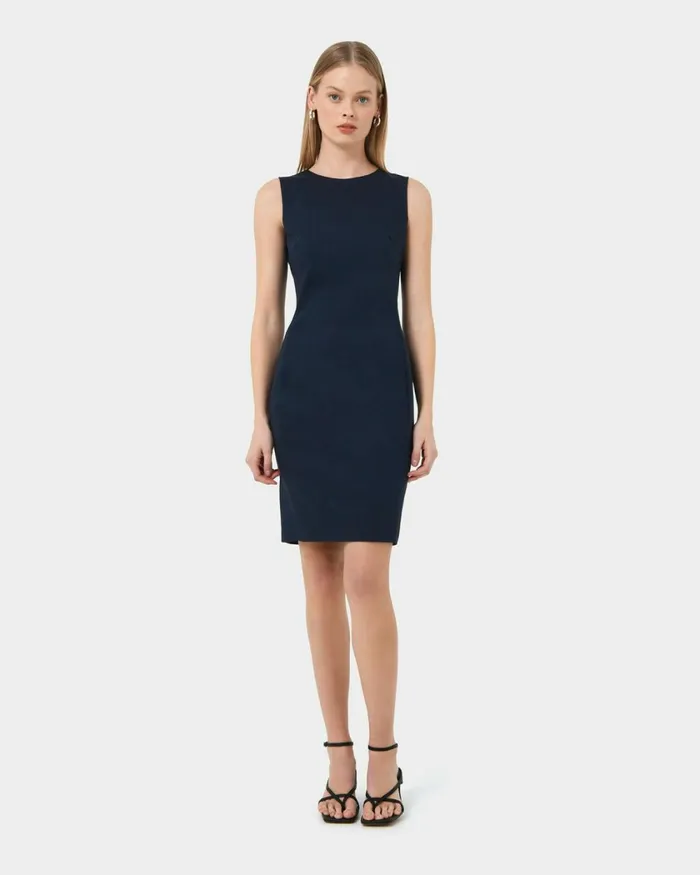 Forcast Taylor Fitted Dress Stonelight Birchnavymidnightlight Greyblack Women Work Dresses Forcast Taylor Fitted Dress Stonelight Birchnavymidnightlight Greyblack Women Work Dresses