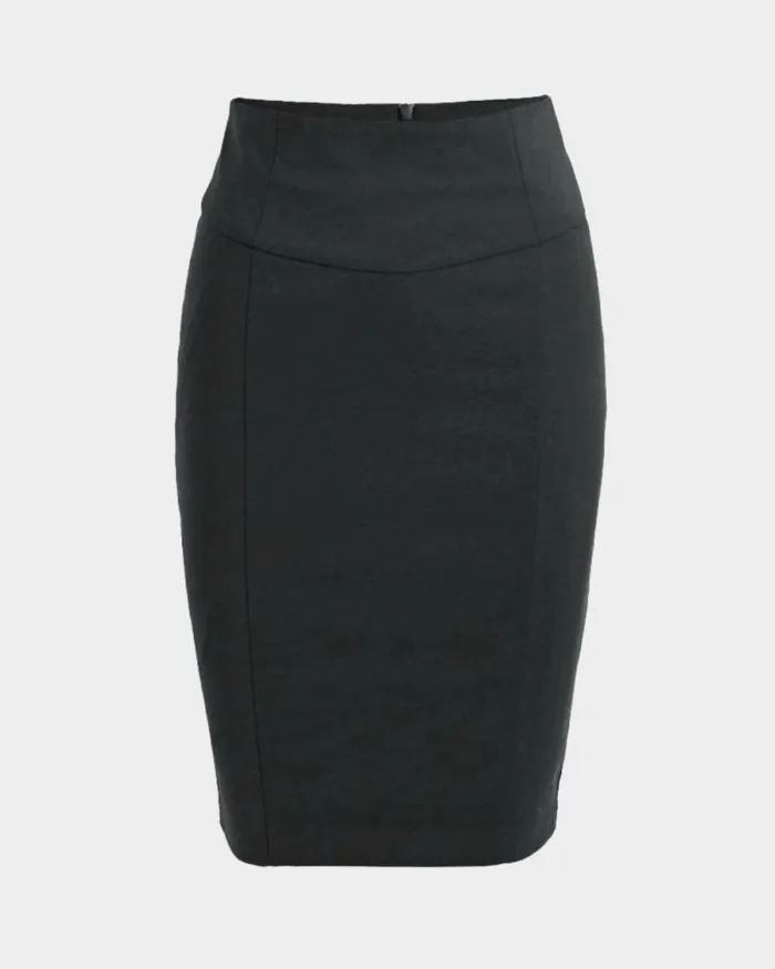 Forcast Taylor Pencil Skirt Stoneblack Women Work Skirts