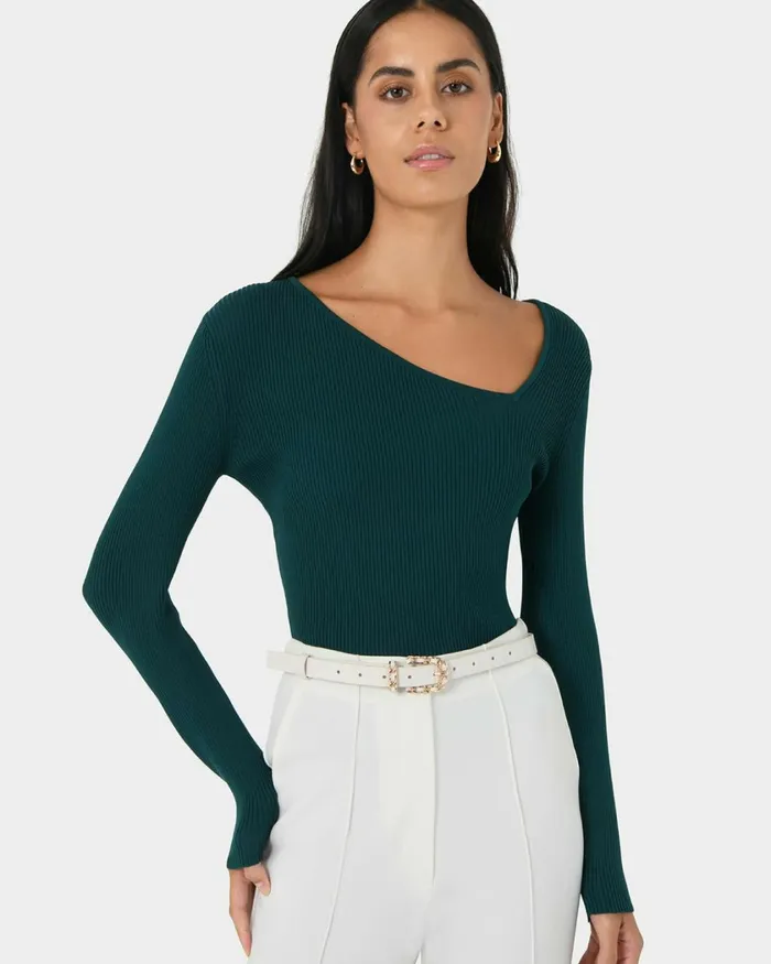 Forcast Tessa Leather Belt Creamblack Women Belts