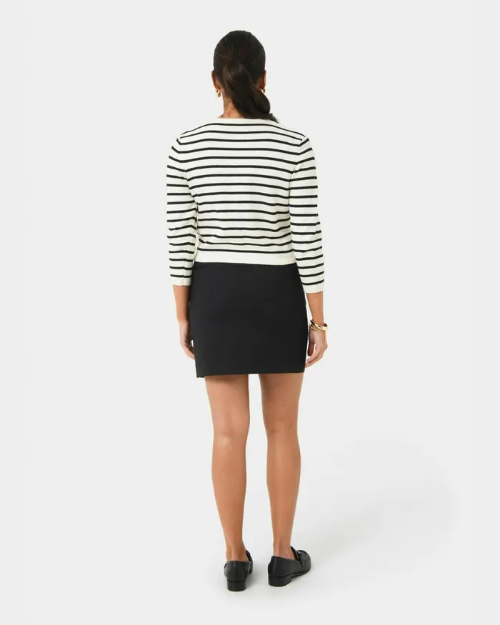 Forcast Tokyo Crop Cardigan Women Long Sleeve Tops