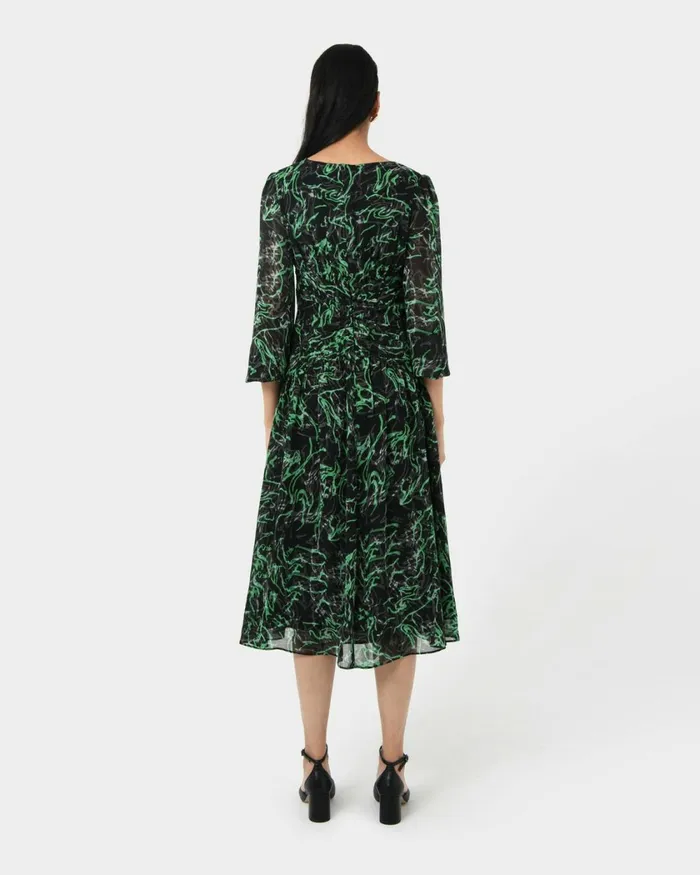 Forcast Veda Maxi Dress Women Midi Dresses