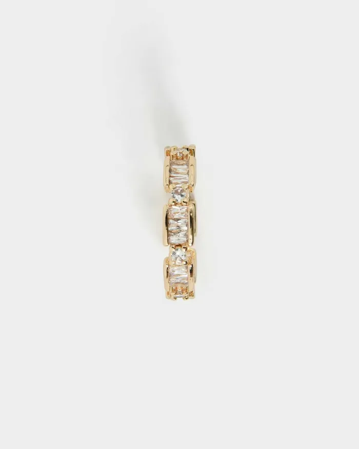 Forcast Violett 16k Gold Plated Ring Gold Women Rings