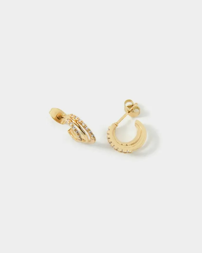 Forcast Viviana Earrings Goldsilver Women Earrings