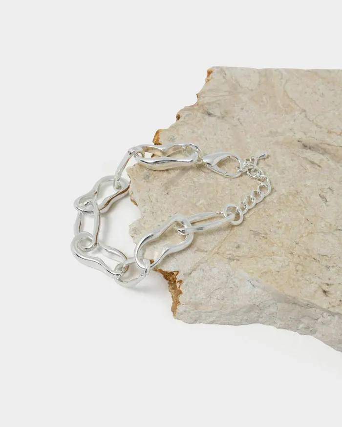 Forcast Winsley Chain Bracelet Goldsilver Women Bracelets