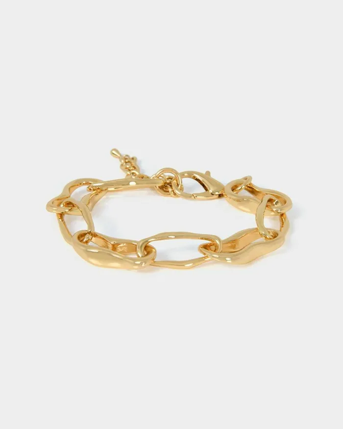 Forcast Winsley Chain Bracelet Goldsilver Women Bracelets