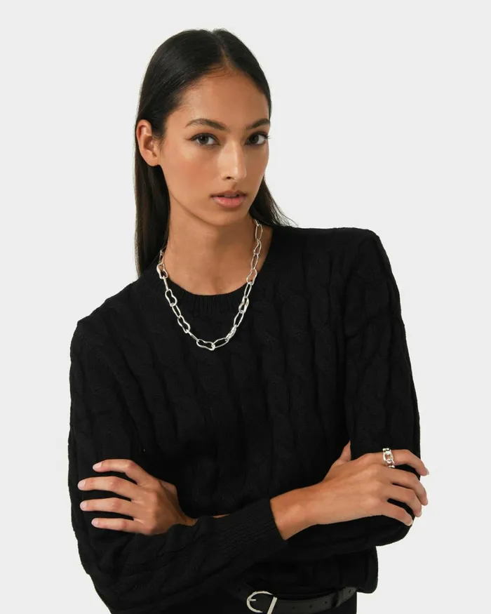 Forcast Winsley Chain Necklace Goldsilver Women Necklaces