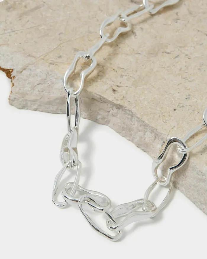 Forcast Winsley Chain Necklace Goldsilver Women Necklaces
