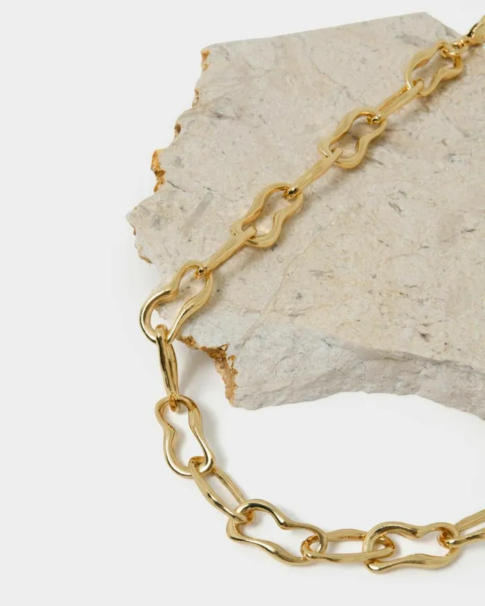 Forcast Winsley Chain Necklace Goldsilver Women Necklaces