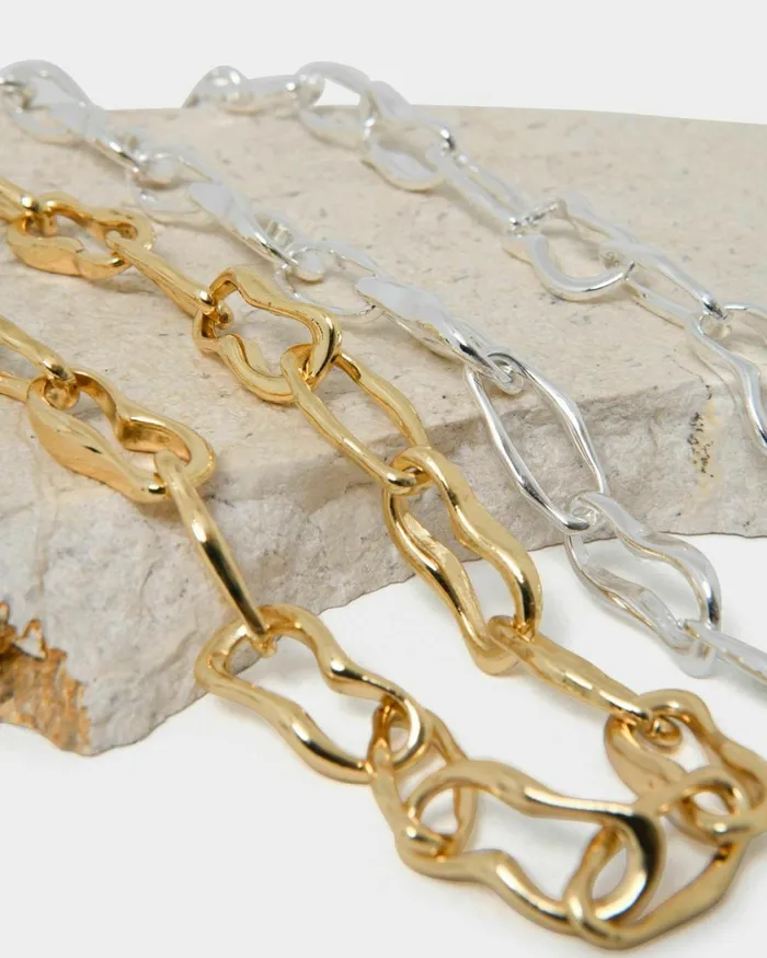 Forcast Winsley Chain Necklace Goldsilver Women Necklaces