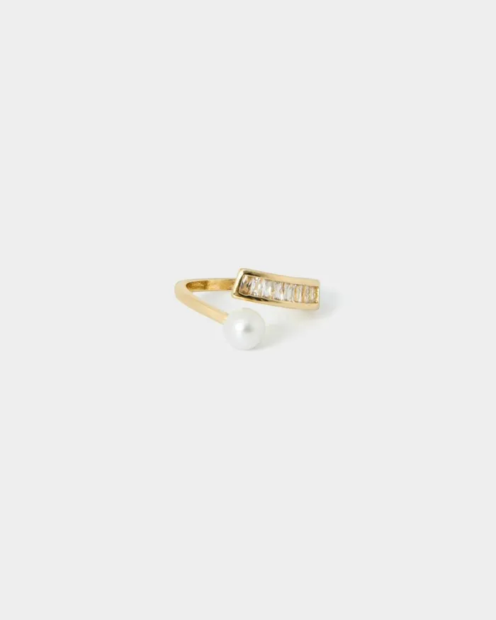 Forcast Winter 16k Gold Plated Ring Gold Women Rings