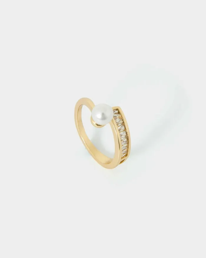 Forcast Winter 16k Gold Plated Ring Gold Women Rings