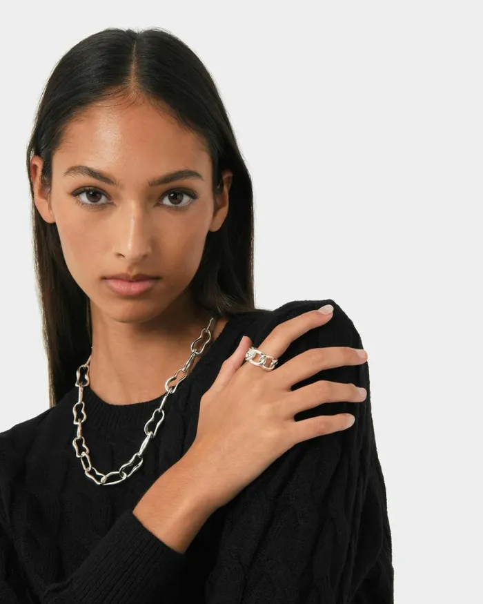 Forcast Wonder Chain Ring Goldsilver Women Rings