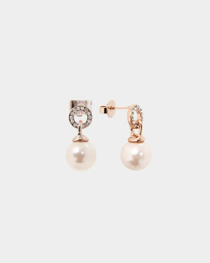 Forcast Yvonne Rose Gold Earrings Rose Goldgold Women Earrings