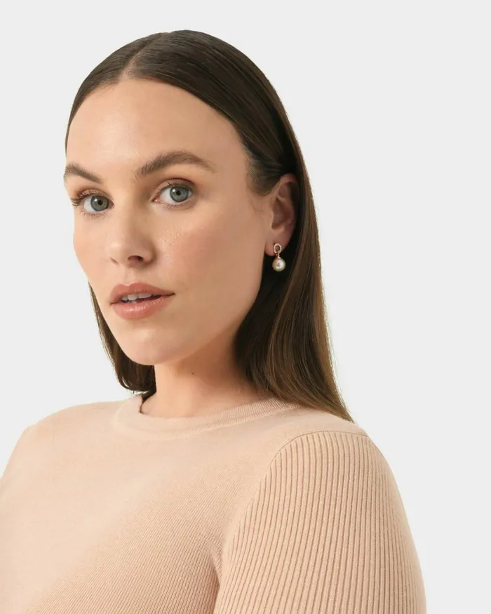 Forcast Yvonne Rose Gold Earrings Rose Goldgold Women Earrings