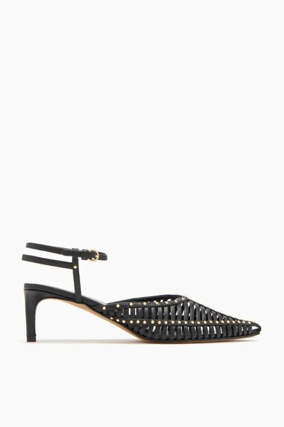 Francine Cage Kitten Heel Noir Women Ulla Johnson Shoes