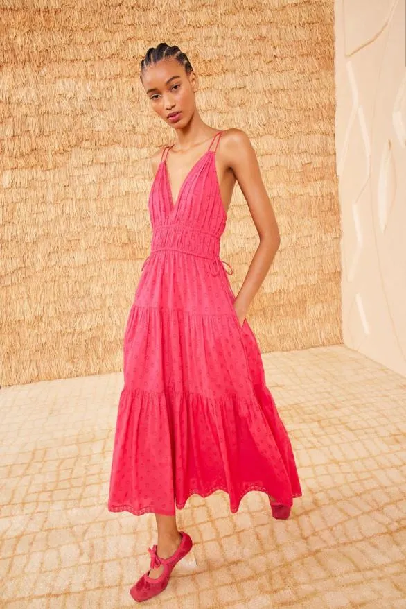 Freya Dress Cosmos Women Ulla Johnson Dresses Freya Dress Cosmos Women Ulla Johnson Dresses