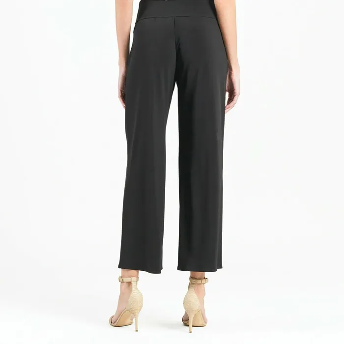 Front Slit Ankle Petal Pant 8211 Black Women Clara Sunwoo Pants Skirts