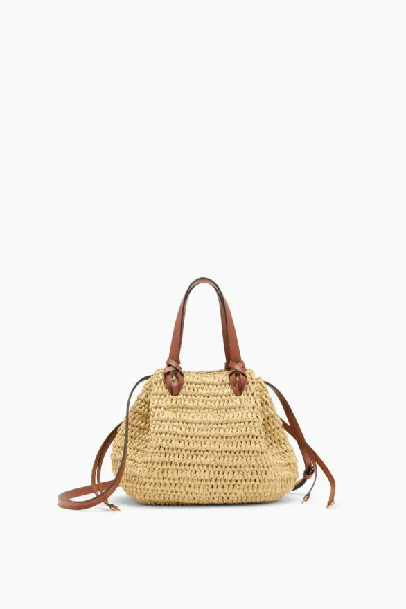 Gio Raffia Crossbody Natural Women Ulla Johnson Handbags
