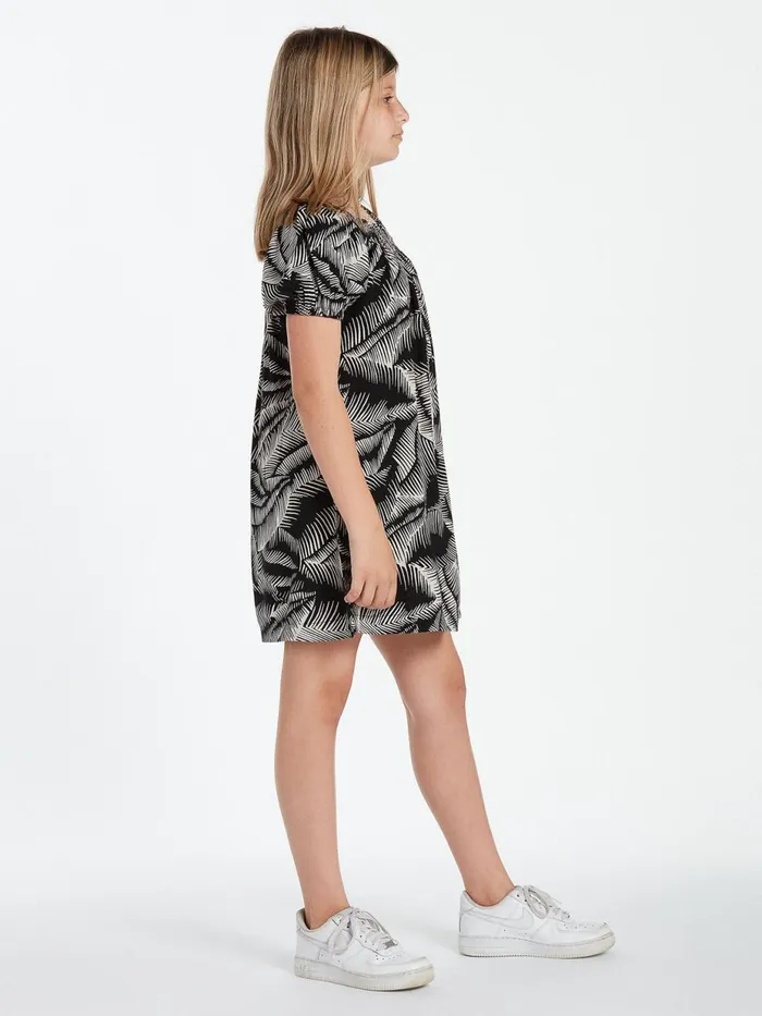 Girls Dresses Volcom Girls Stay Palm Dress 8211 Black White