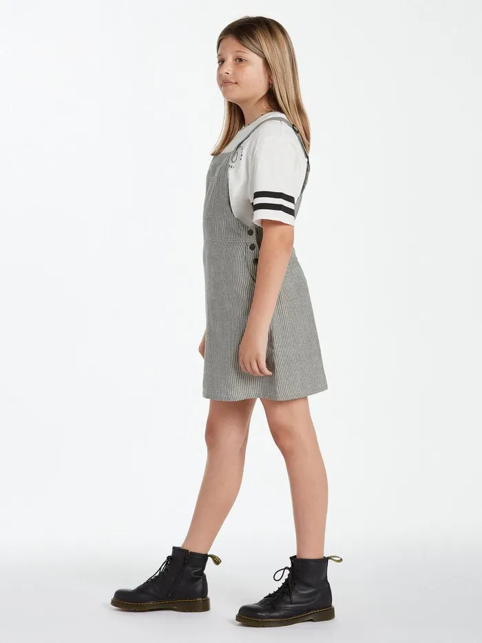Girls Dresses Volcom Girls Sunday Strut Dress 8211 Black White