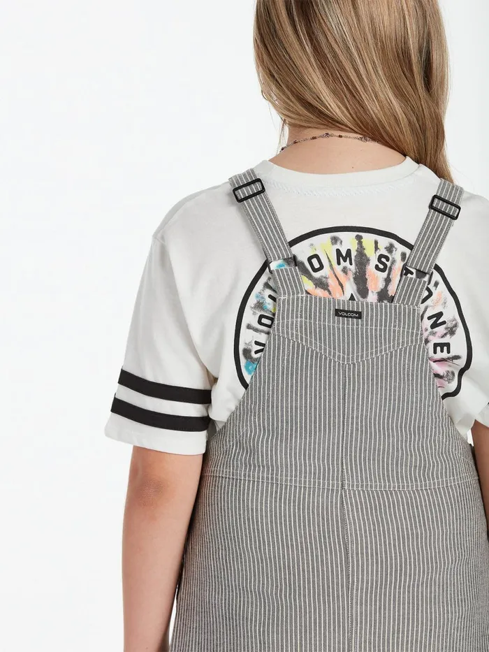 Girls Dresses Volcom Girls Sunday Strut Dress 8211 Black White