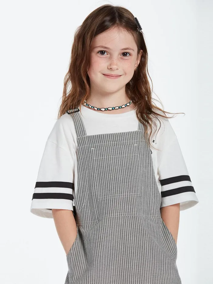 Girls Dresses Volcom Girls Sunday Strut Dress 8211 Black White