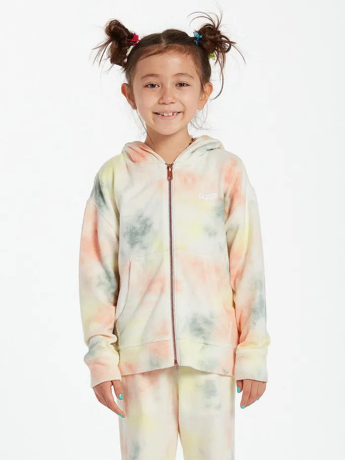 Girls Hoodies and Sweatshirts Volcom Girls Lived In Lounge Zip Fleece 8211 Multi Girls Hoodies and Sweatshirts Volcom Girls Lived In Lounge Zip Fleece 8211 Multi