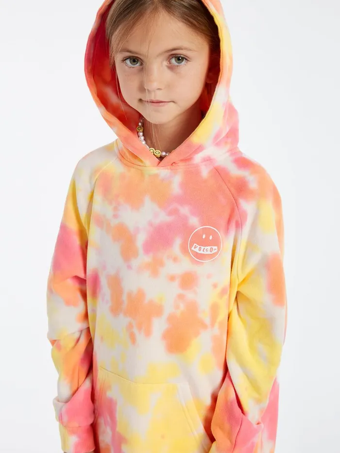 Girls Hoodies and Sweatshirts Volcom Girls Truly Stoked Boyfriend Hoodie 8211 Multi