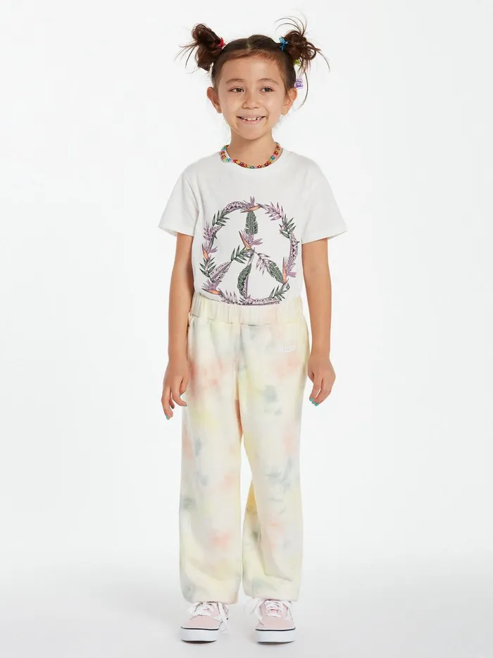Girls Pants Volcom Girls Lived In Lounge Fleece Pant 8211 Multi