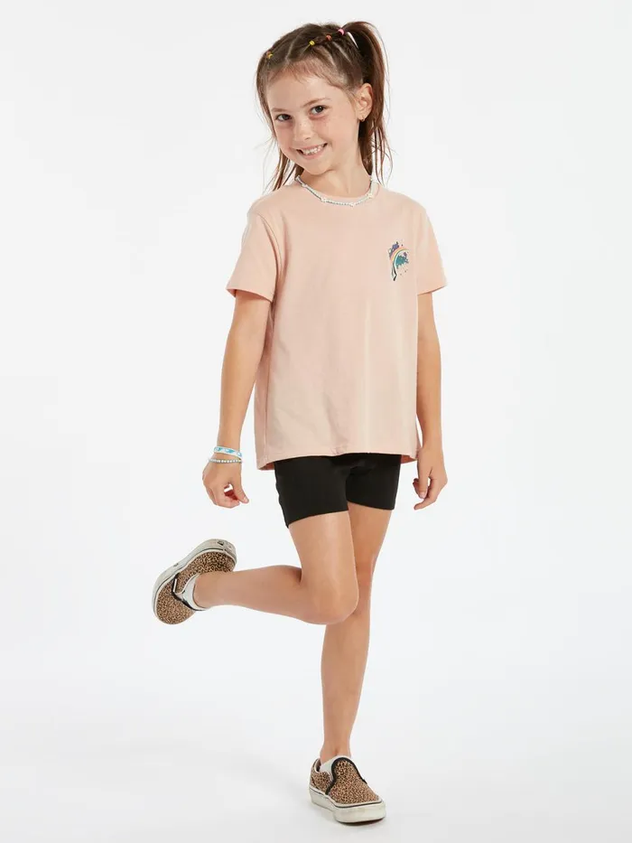 Girls Shorts Volcom Girls Lived In Bike Short 8211 Black
