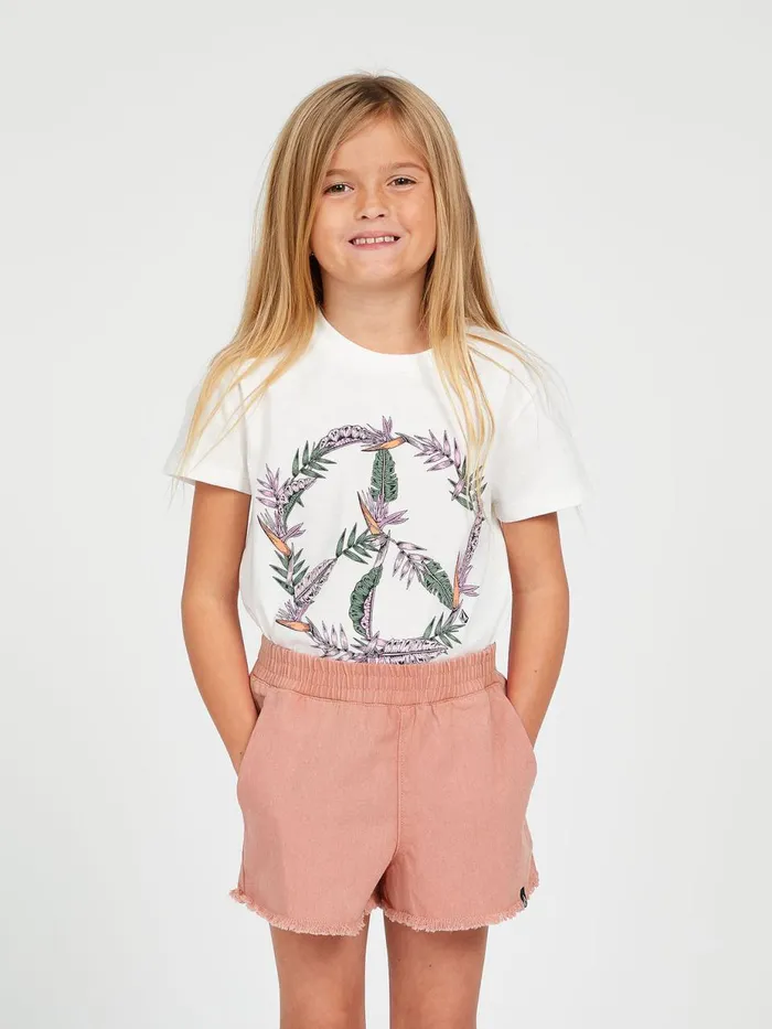 Girls Shorts Volcom Girls Strutin Stone Shorts 8211 Light Mauve