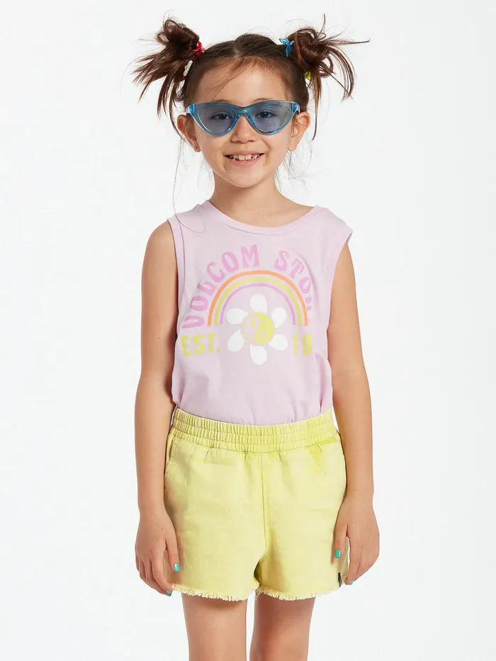 Girls Shorts Volcom Girls Strutin Stone Shorts 8211 Lime
