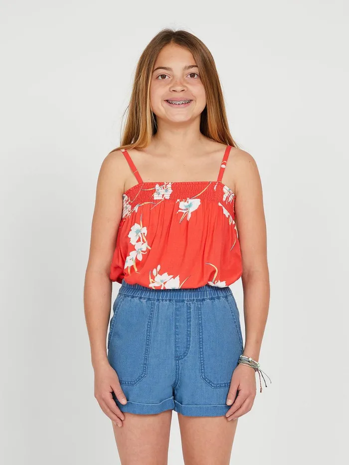 Girls Shorts Volcom Girls Sunday Strut Shorts 8211 Airforce Blue