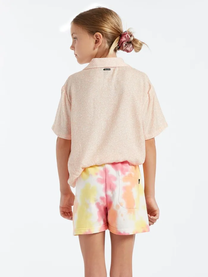 Girls Shorts Volcom Girls Truly Stoked Short 8211 Multi