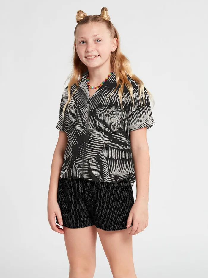 Girls TShirts and Tanks Volcom Girls Can039t Be Tamed Short Sleeve 8211 Black White Girls TShirts and Tanks Volcom Girls Can039t Be Tamed Short Sleeve 8211 Black White