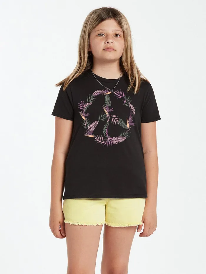 Girls TShirts and Tanks Volcom Girls Last Party Short Sleeve Tee 8211 BlackEscape Girls TShirts and Tanks Volcom Girls Last Party Short Sleeve Tee 8211 BlackEscape