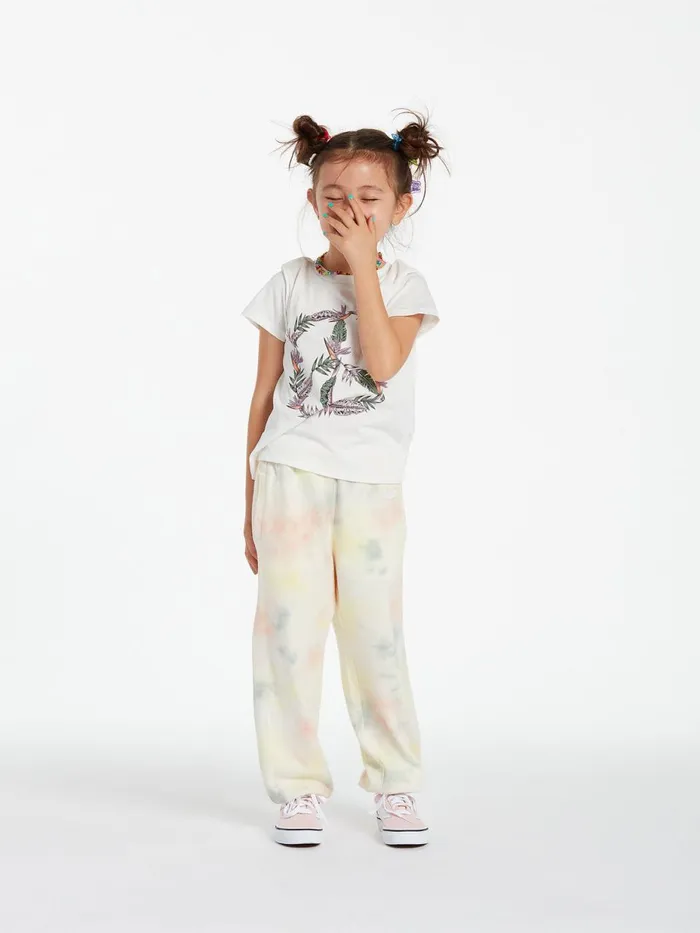 Girls TShirts and Tanks Volcom Girls Last Party Short Sleeve Tee 8211 Star White