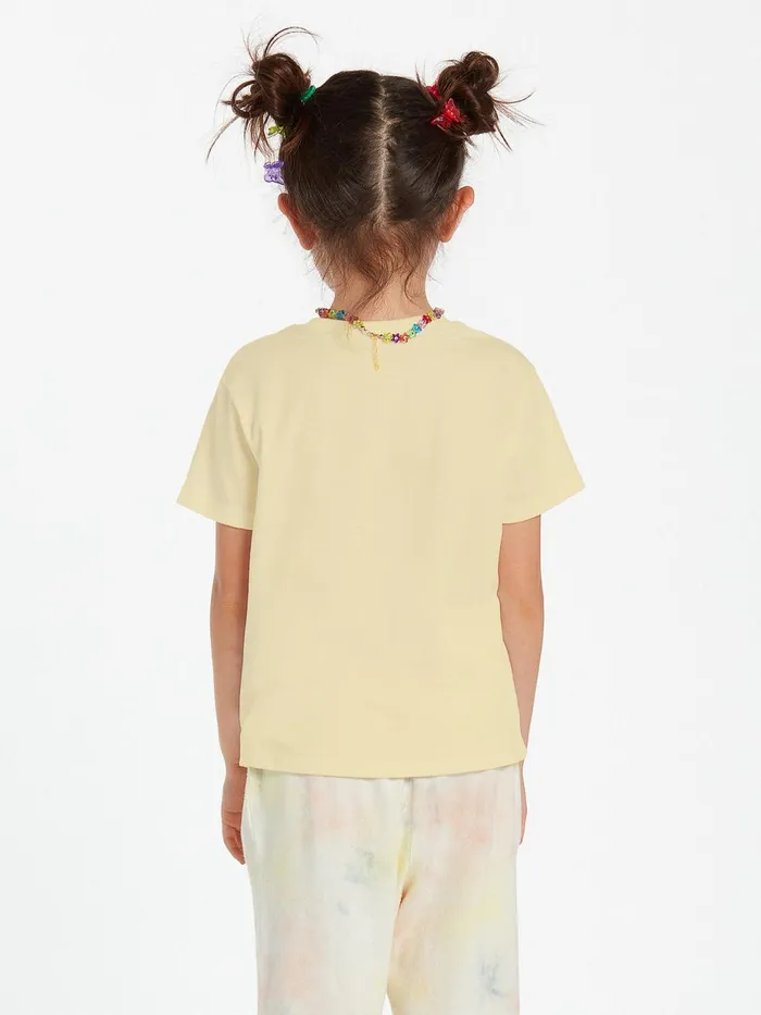 Girls TShirts and Tanks Volcom Girls Last Party Short Sleeve Tee 8211 Wheat