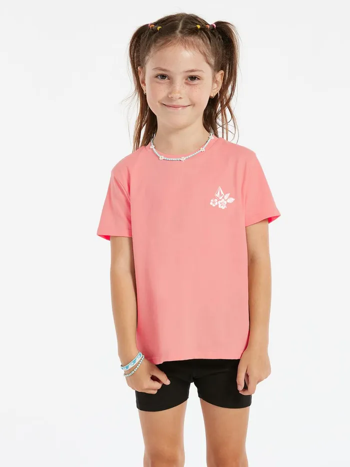 Girls TShirts and Tanks Volcom Girls Last Party Tee 8211 Coral Haze