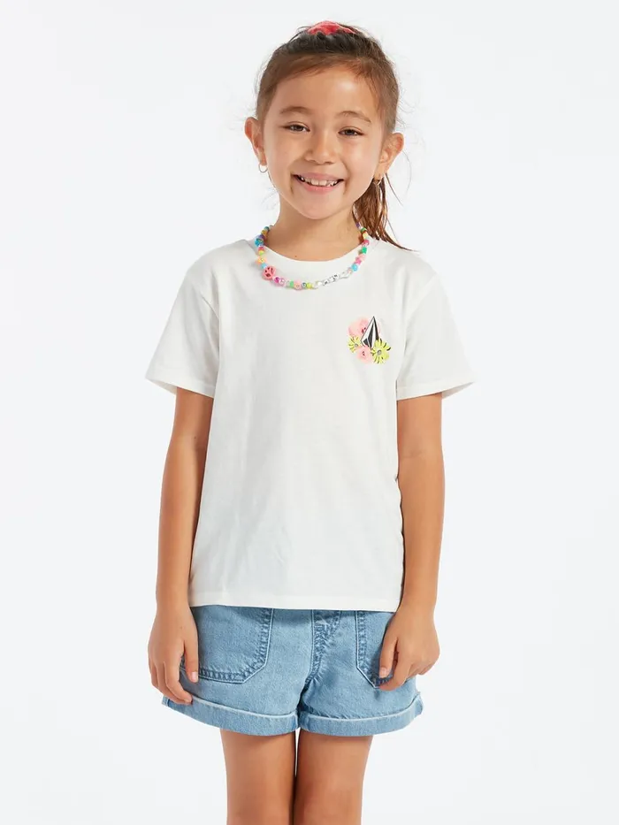 Girls TShirts and Tanks Volcom Girls Last Party Tee 8211 Star White
