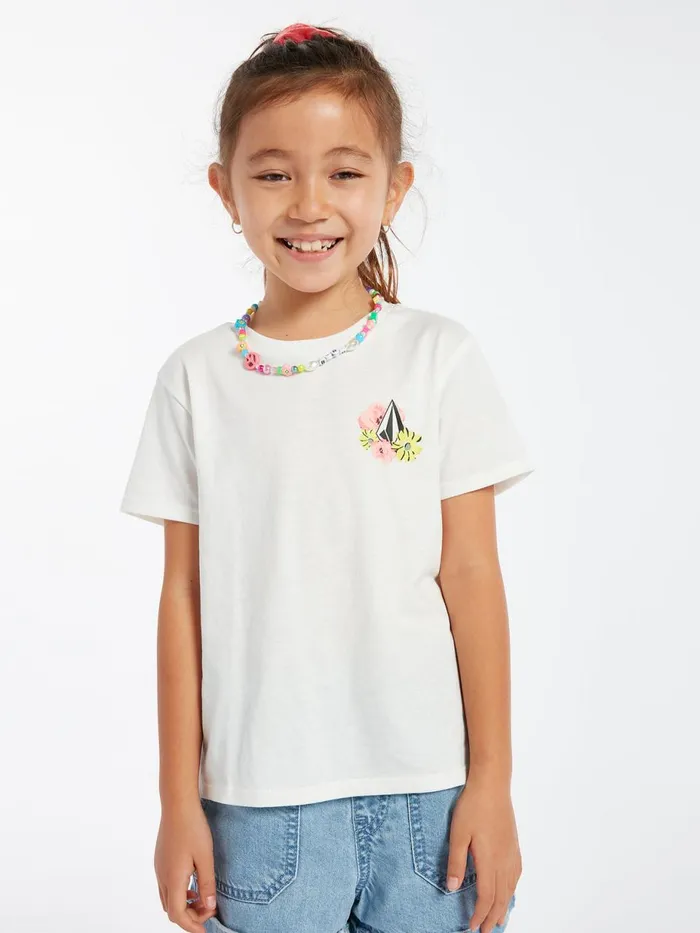 Girls TShirts and Tanks Volcom Girls Last Party Tee 8211 Star White