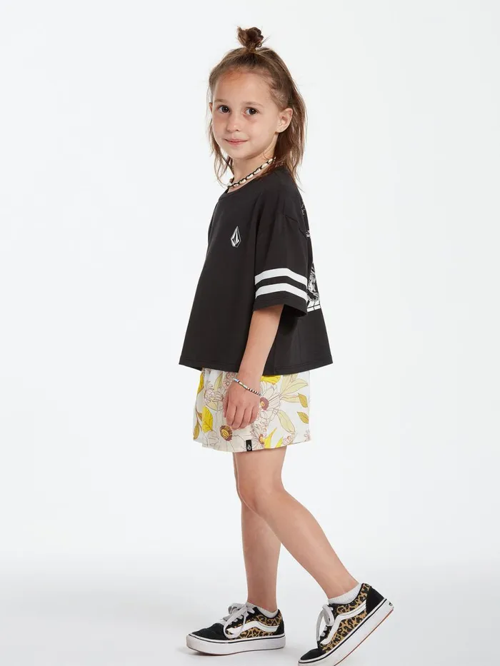 Girls TShirts and Tanks Volcom Girls Truly Stoked Short Sleeve Tee 8211 Black