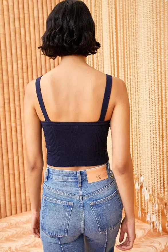 Giselle Top Midnight Women Ulla Johnson Knits Giselle Top Midnight Women Ulla Johnson Knits